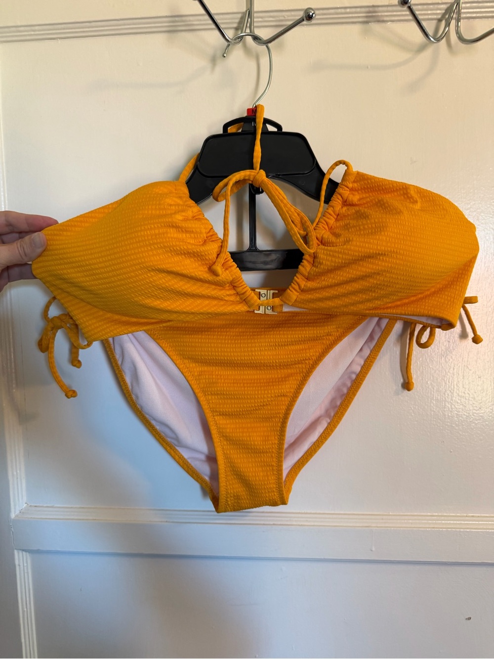 Boden Mustard Yellow Tie-Side Bikini - Picture 2 of 8
